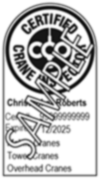 Christopher Roberts CCO crane inspector seal 0324 VERT SAMPLE - blurred_100x